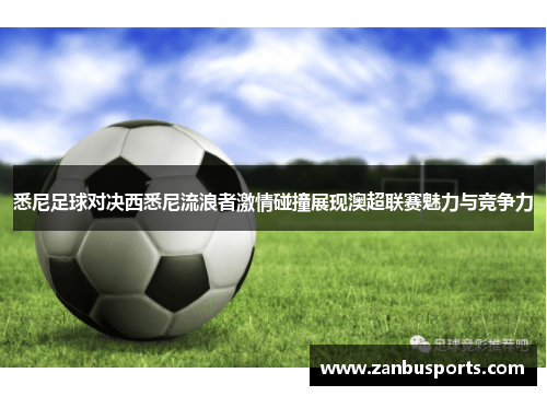 悉尼足球对决西悉尼流浪者激情碰撞展现澳超联赛魅力与竞争力